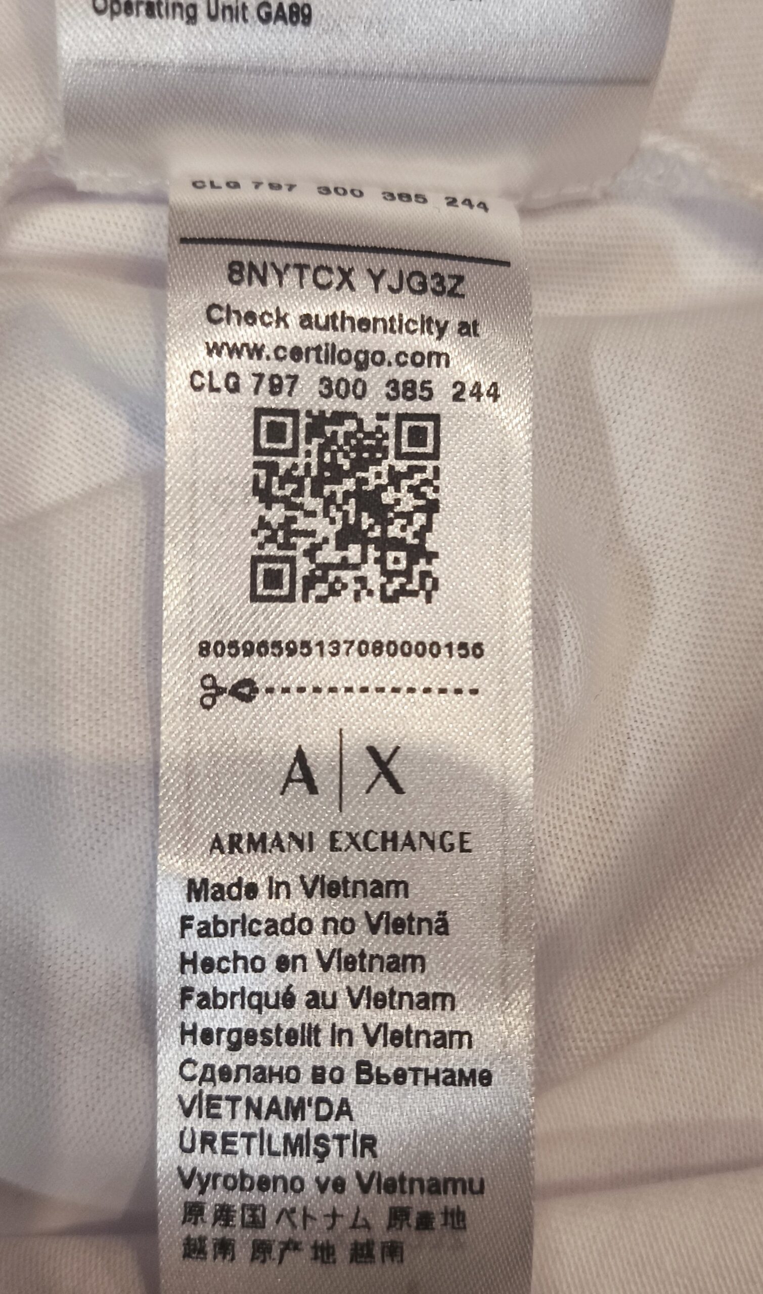 A|X Armani Exchange damski T-shirt r.M - obrazek 8